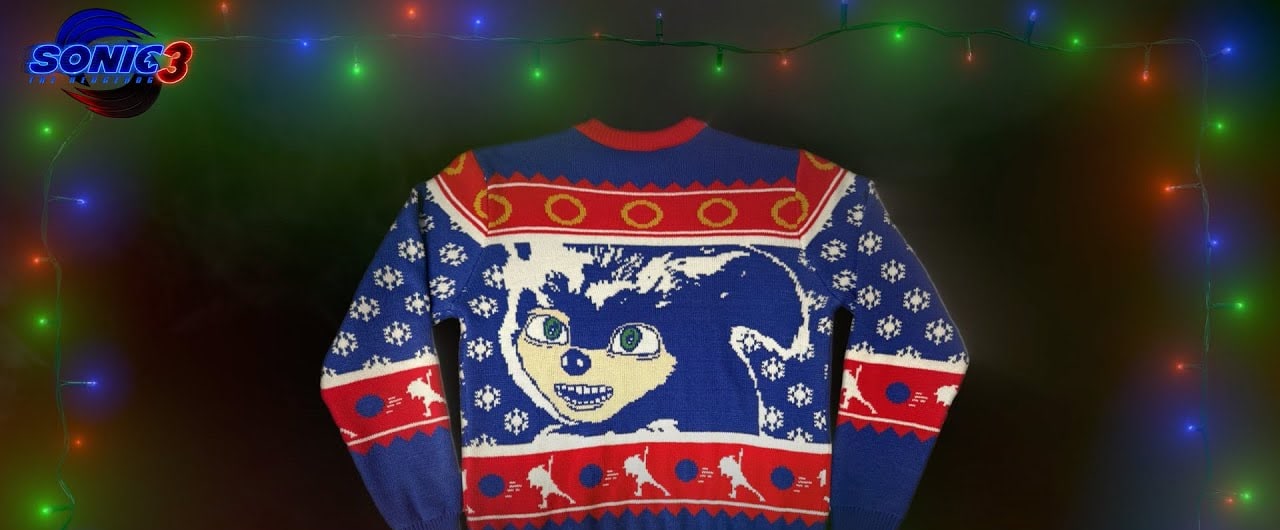 Sweater Sonic feio